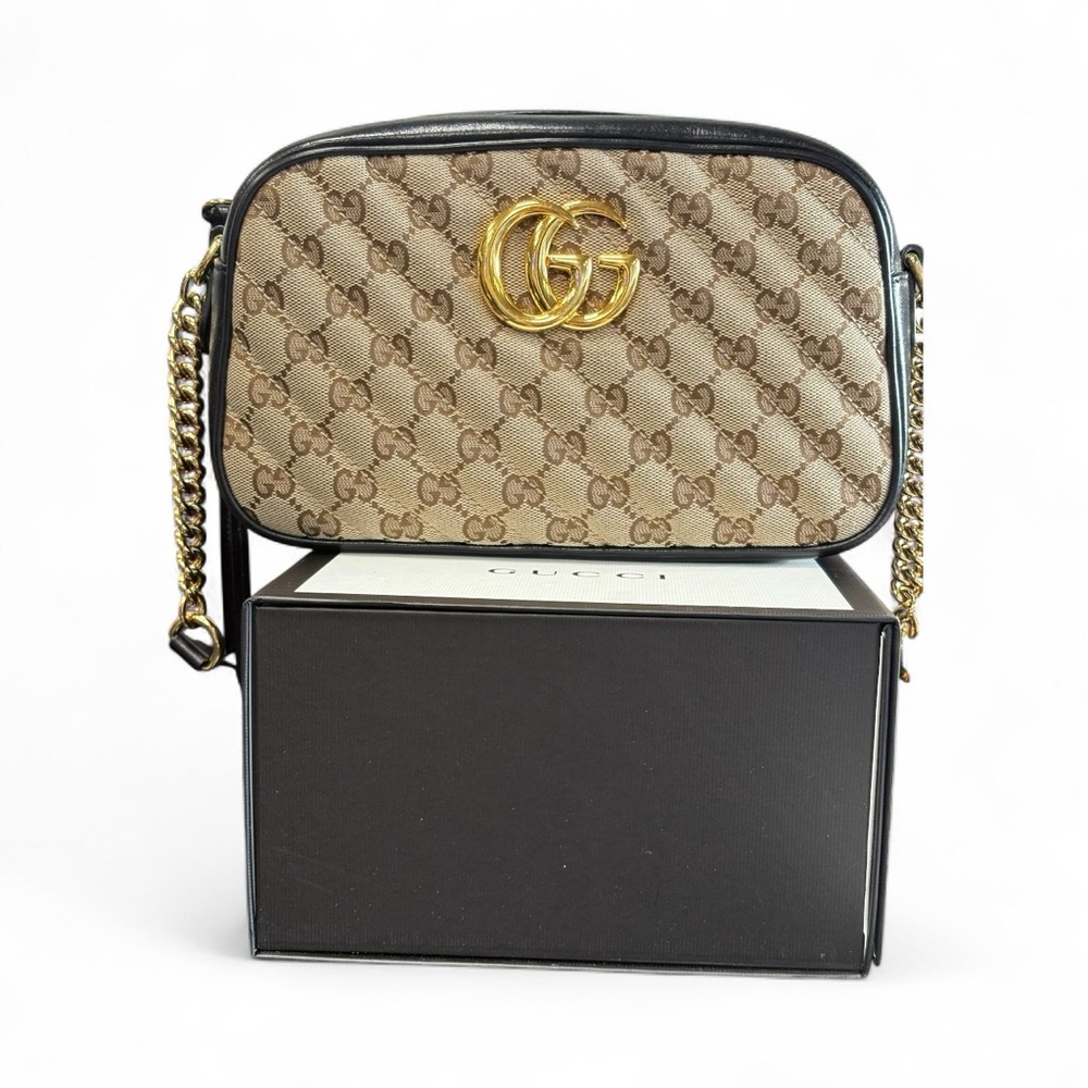 Gucci Beige and Black Women's Bag